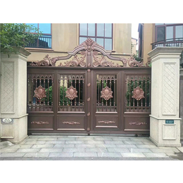 福州鋁藝大門哪家好|鋁藝大門|【奉世門業】(圖)